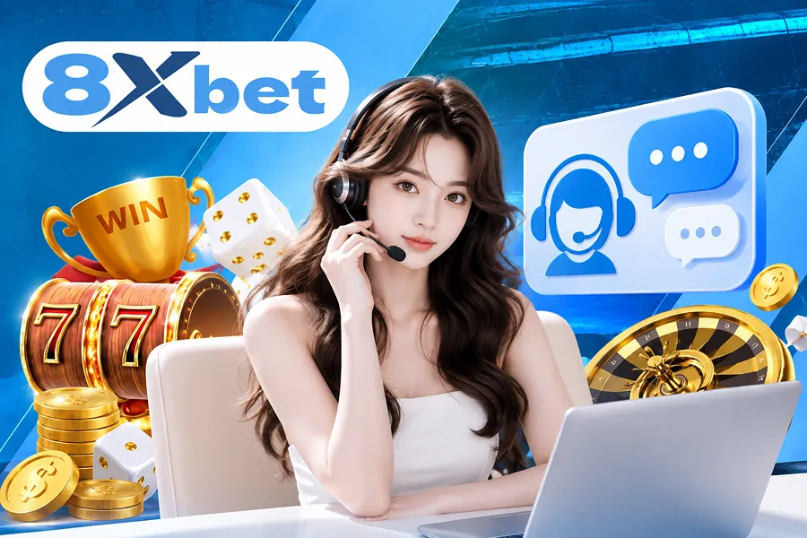 8xbet hỗ trợ
